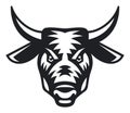 Bull head 001 Royalty Free Stock Photo