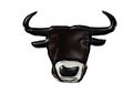 Bull Logo Design Iteration #1 Royalty Free Stock Photo