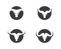 Bull logo template