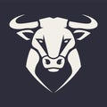 Bull Mascot Vector Icon