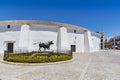 Bull monument and bullring Ronda Spain