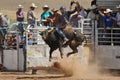 Bull Rider Gets Airborne Royalty Free Stock Photo