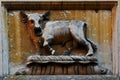 Bull Sculpture, Blickling Hall, Aylsham, Norfolk, UK