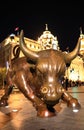 Bull at Shanghai bund