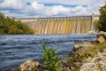 Bull Shoals dam Royalty Free Stock Photo