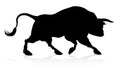 Bull Silhouette