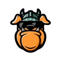 bulldog face vector