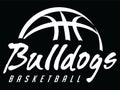 Bulldogs Basketball Team Graphic White Version