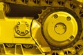 Bulldozer drive gear Royalty Free Stock Photo