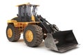 Bulldozer loader excavator Royalty Free Stock Photo