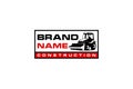 Bulldozer logo template vector. Heavy equipment logo vector for construction company. Creative excavator illustration for logo Royalty Free Stock Photo