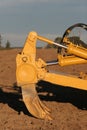 Bulldozer tines Royalty Free Stock Photo