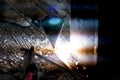 Construction of bulled steel welding.