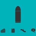 Bullet icon flat