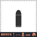 bullet icon flat