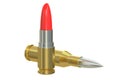 Bullet Lipstick, 3D rendering