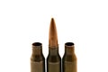 Bullet in the middle Royalty Free Stock Photo
