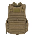 Bullet Proof Body Armor Isolated