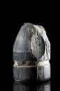 The bullet from second world war found using a metal detector t