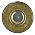 Bullet Shell casing bottom Royalty Free Stock Photo