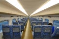 Bullet Train Interior Royalty Free Stock Photo