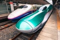 Bullet trains at Tokyo station