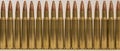 Bullet wall long Royalty Free Stock Photo