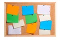 Bulletin board Royalty Free Stock Photo