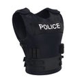 Bulletproof Vest Police Body Armor Isolated