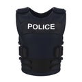 Bulletproof Vest Police Body Armor Isolated