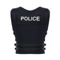 Bulletproof Vest Police Body Armor Isolated