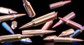 Bullets of a 7.62 caliber assault rifle