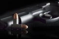 Bullets and CZ 75 Handgun Royalty Free Stock Photo