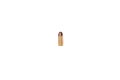 Bullets .45mm on white background