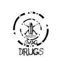 Bullets Swag Drugs Tshirt Royalty Free Stock Photo