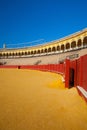 Bullfight arena, plaza de toros at Sevilla, Spain Royalty Free Stock Photo