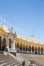 Bullfight arena, plaza de toros in Seville,La Maestranza