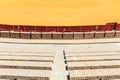 Bullfight arena, plaza de toros in Seville,La Maestranza