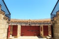 Bullfight arena, plaza de toros in Seville,La Maestranza