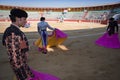 Bullfighters with the Cape before the Bullfight