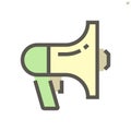 Bullhorn vector icon