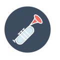 Bullhorn Vector icon which can easily modify or edit Royalty Free Stock Photo