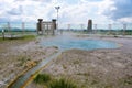 Bullicame Thermal Spring near Viterbo Italy