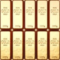Bullion Royalty Free Stock Photo