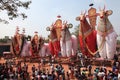 Bullock effigies in the Shivratrhri festival