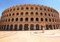 Bullring arena Plaza de Toros in Valencia. Royalty Free Stock Photo