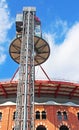 Bullring Arenas building on Espanya Square, Barcelona Royalty Free Stock Photo