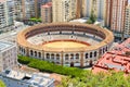 Bullring fight arena in MÃÂ¡laga, Spain. Royalty Free Stock Photo