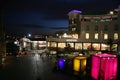 Bullring mall shopping center in the heart of Birmingham United kingdom during night time