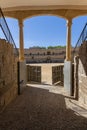 Bulls entrance to bullring Ronda Spain Royalty Free Stock Photo